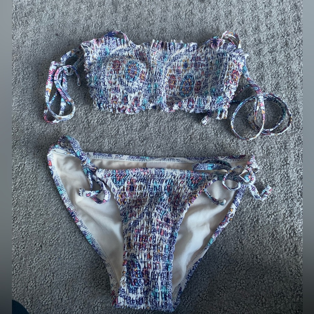 Target ribbed bathing suit   X SMALL